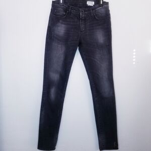 🌸‎ Closed | Distressed Gray Denim Skinny Jeans 27